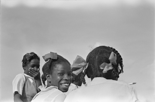 joeinct:  Shy Girls, Guyana, Photo by Jimmie Mannas, 1972