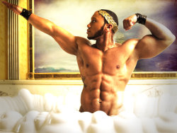 creamgetdamoney:  LeBron Stevenson was a fitness model in NYC.