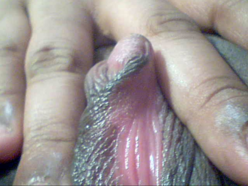 buttonstolove:  Beautiful… The video of this clit being licked and sucked is in my archives… Ladies, your submissions are welcome… buttonstolove@yahoo.com or Kik: ButtonsToLove  Pretty pink clit head