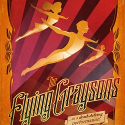 the-ninja-bot:  BACK IN STOCK! - Get your Flying Graysons print