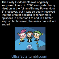 ultrafacts:  Originally, The Fairly OddParents ended alongside