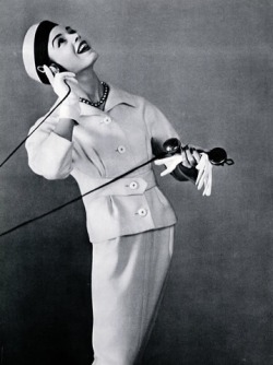    Suit by Jean Desses, 1957   