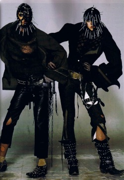 yakubgodgave:    US Vogue September 2006 “Fight Club” Models: