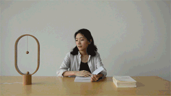 npr: itscolossal: The Heng Balance Lamp Illuminates with a Suspended