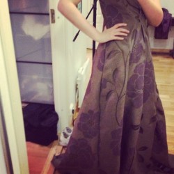 starparticles:  The test dress for Sansa is almost done! This