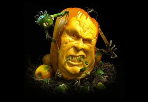 The amazing pumpkin carving art of Ray Villafane of Arizona