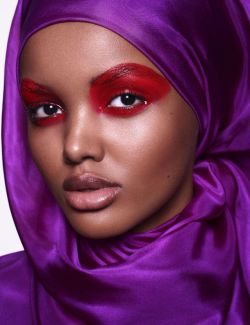 ohthentic:  celebsofcolor:  Halima Aden for CR Fashion Book 