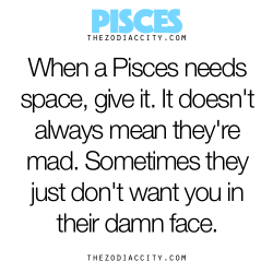 zodiaccity:  Repost - Zodiac Pisces Facts. 