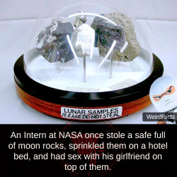 mindblowingfactz:An Intern at NASA once stole a safe full of