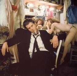 themaninthegreenshirt:    Tom Waits, outtake from the album cover