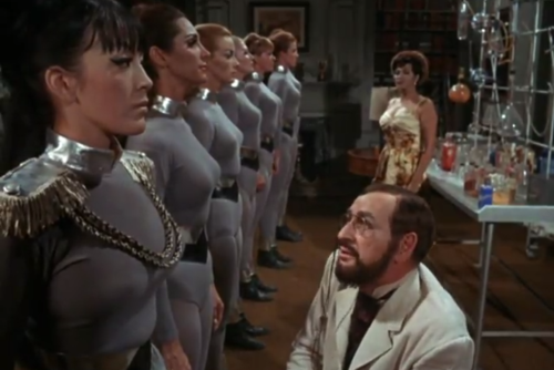 oldshowbiz: Tura Satana appears as “Rabbit” (Leader of Toulouse’s Elite Guard) in a 1967 episode of ‘The Girl From U.N.C.L.E.’..