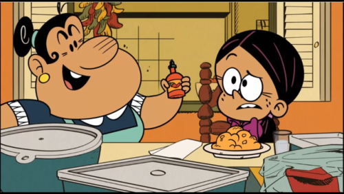ck-blogs-stuff: safe-loud-house:  Meet the Casagrande Family!  Where can I see this episode? XP  What he said?