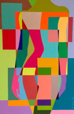 mydarkangel2pls:  artbeautypaintings:Woman in squares Vol. VI