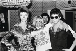 David Bowie, Iggy Pop & Lou Reed (1972). There is nothing