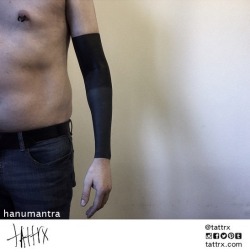 tattrx:  Submission by hanumantra “No Cover Up, Black just