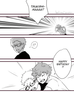 kandismon:  happy birthday tsukki! (feat. 3rd gym) 🌟  