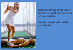 Sports are always a good way to relieve stress and take your