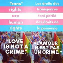 justinspoliticalcorner:  Justin Trudeau speaks out on LGBTQ and