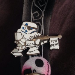 I love my new pin 😊 #Disneyland #StarWars #PinCollecting #MuchFun