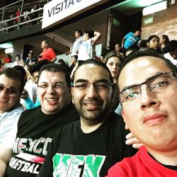 FIBA 2015 México vs Brasil Vamos México! (en Palacio de los