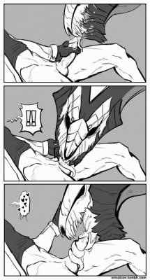 oricalcon:I promised twitter some monster Gabe givin some monster