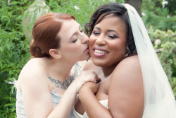 mylesbianwedding:  weddingprideny:  A New York lesbian couples