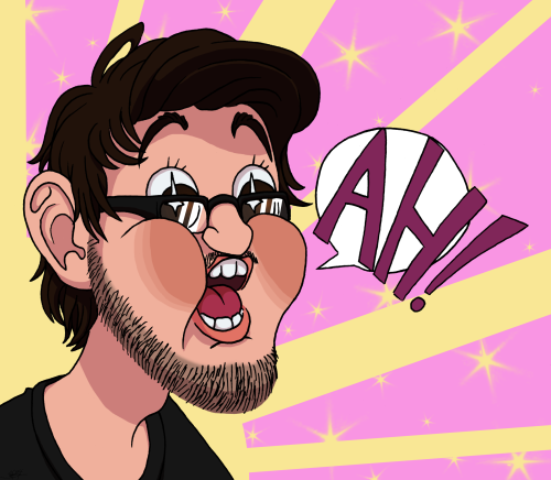 beccatheb:  “Mark’s Magical Cheeks”Some fan art for the wonderful Markiplier! :’>Also on dA