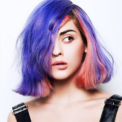 allure:  How to Take Care of Rainbow Hair From a Model Who Dyes