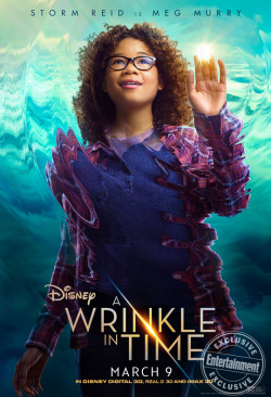 disneyliveaction:  A Wrinkle in Time Character posters.