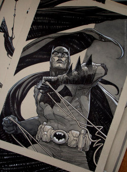 assorted-goodness:  Batman Illustration by Roger Cruz 