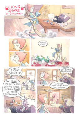 gracekraft:  My second guest comic is out in Steven Universe