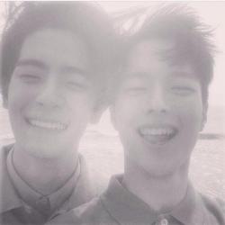 kanya-o:  [Trans] #Dadaepo beach #no-hyung #minohyung #busan