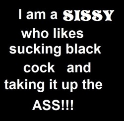 love-being-a-bareblacked-sissy:  kerriluvscum: I guess that says