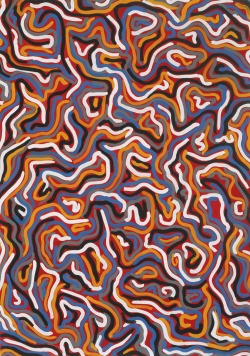 artexpansion:Sol LeWitt, Squiggly Brushstrokes, 1996