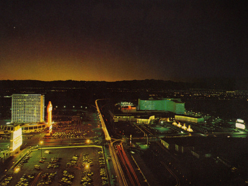 vintagelasvegas:  View from the original MGM Grand, c. 1975Looking