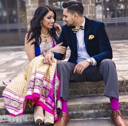 mybigpunjabiwedding:  Couple goals