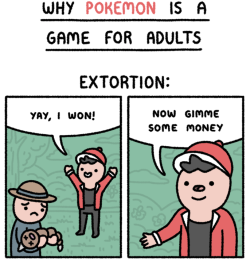 insanelygaming:  Why Pokemon Is a Game For AdultsCreated by Safely