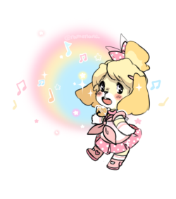 ramenana:  Magical Girl Challenge x Animal Crossing [Day 1: Generic]