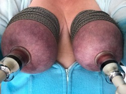 breastbondagetorture:  Something I do regularly. @stacismom69