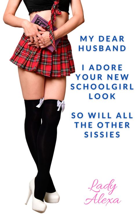 ladyalexaflr:A sissy proncess schoolgirl - for more click here