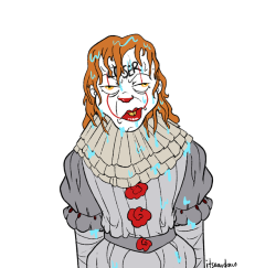 itsaaudraw:Remember. If you’re washing your killer clown, don’t