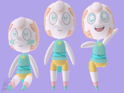 kazooie:  Low poly Pearl made for sale in Second Life! I haven’t