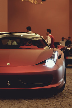 auerr:  Matte Red Ferrari 458 Italia 