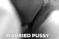 ilovecheatingsluts: Married pussy is like going to a restaurant