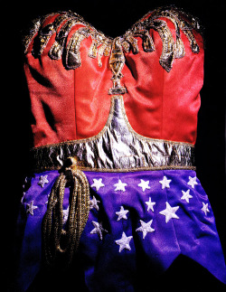 vintagegal:   Original costumes worn by Lynda Carter (Wonder