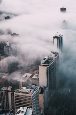 Chicago fog by Alina Tsvor (mar. 14, 2016)