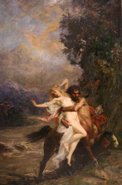 artiebagagli: Ferdinand Humbert - Abduction of Deianira (1877)