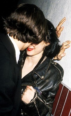 elizabitchtaylor:  Johnny Depp and Winona Ryder, 1990