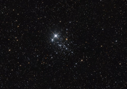 just–space:  Sparkling NGC457 - The Owl Cluster  js 