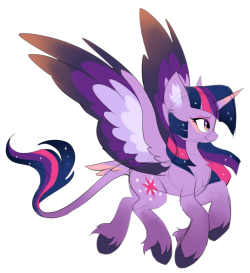 hioshirunsfw: Decided to make my redesign of Twilight, maybe